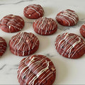 White Chocolate Red Velvet Cookie